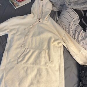 Cuddl Duds Cream Hooded Sweater